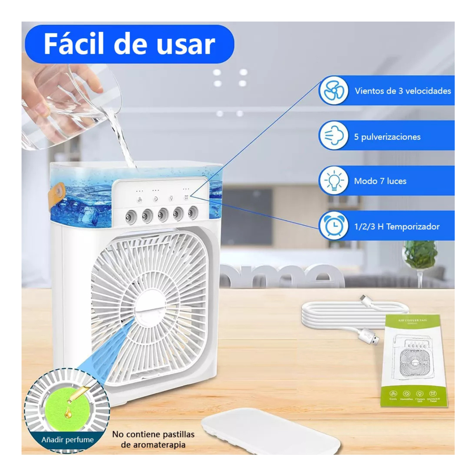 Mini Aire Acondicionado Portátil Enfriador