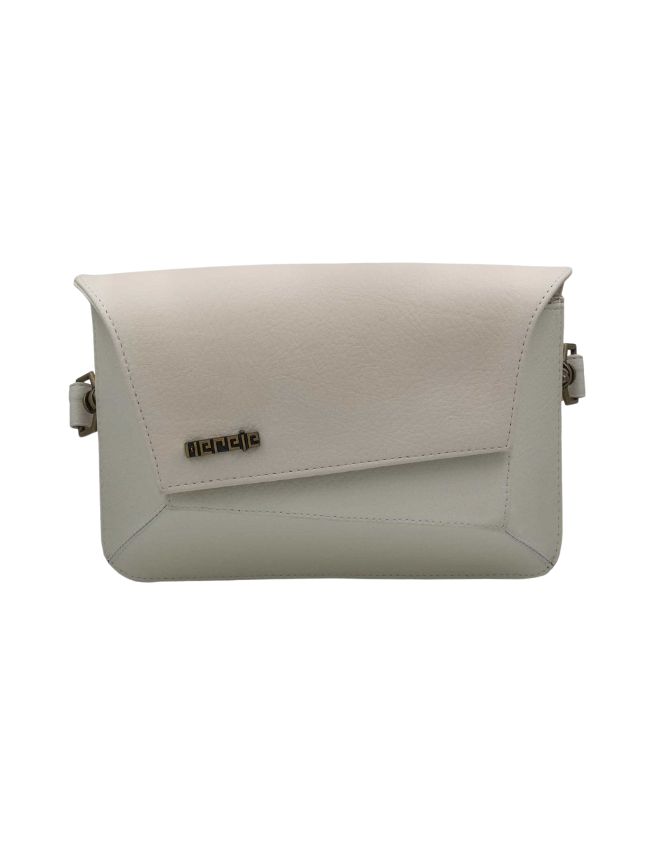 Bolso de mano Naomi color beige Hereje para dama