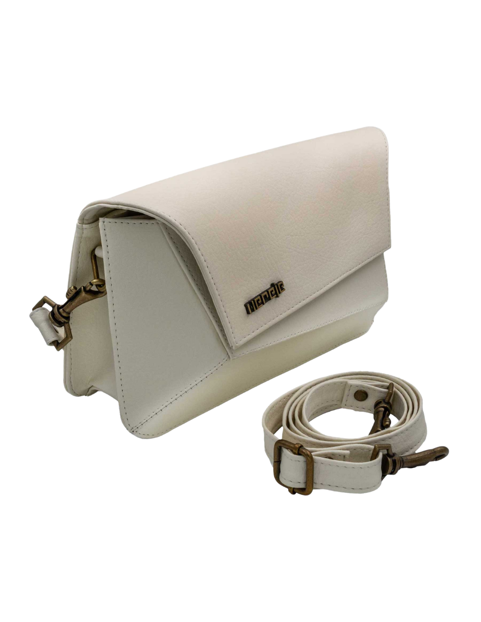 Bolso de mano Naomi color beige Hereje para dama
