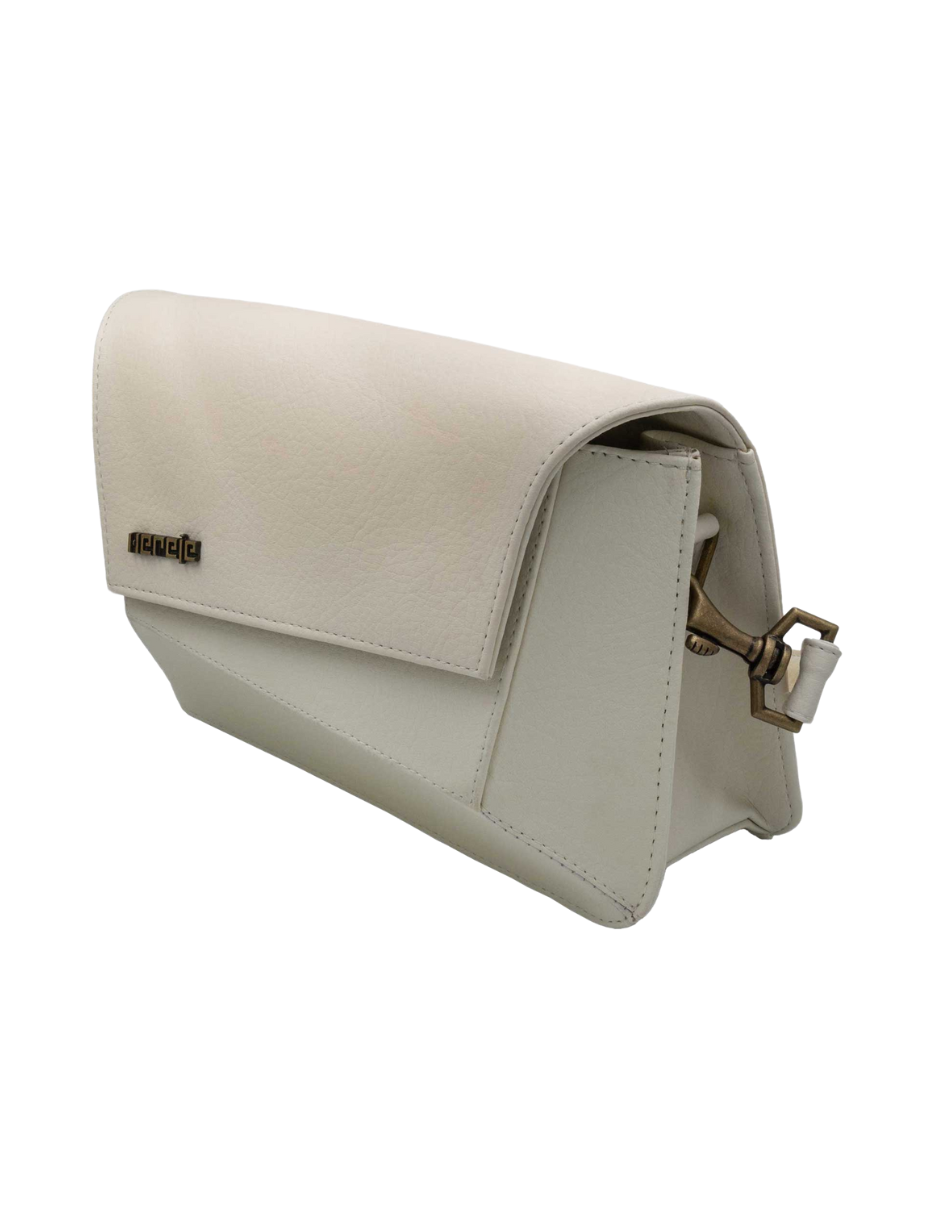 Bolso de mano Naomi color beige Hereje para dama