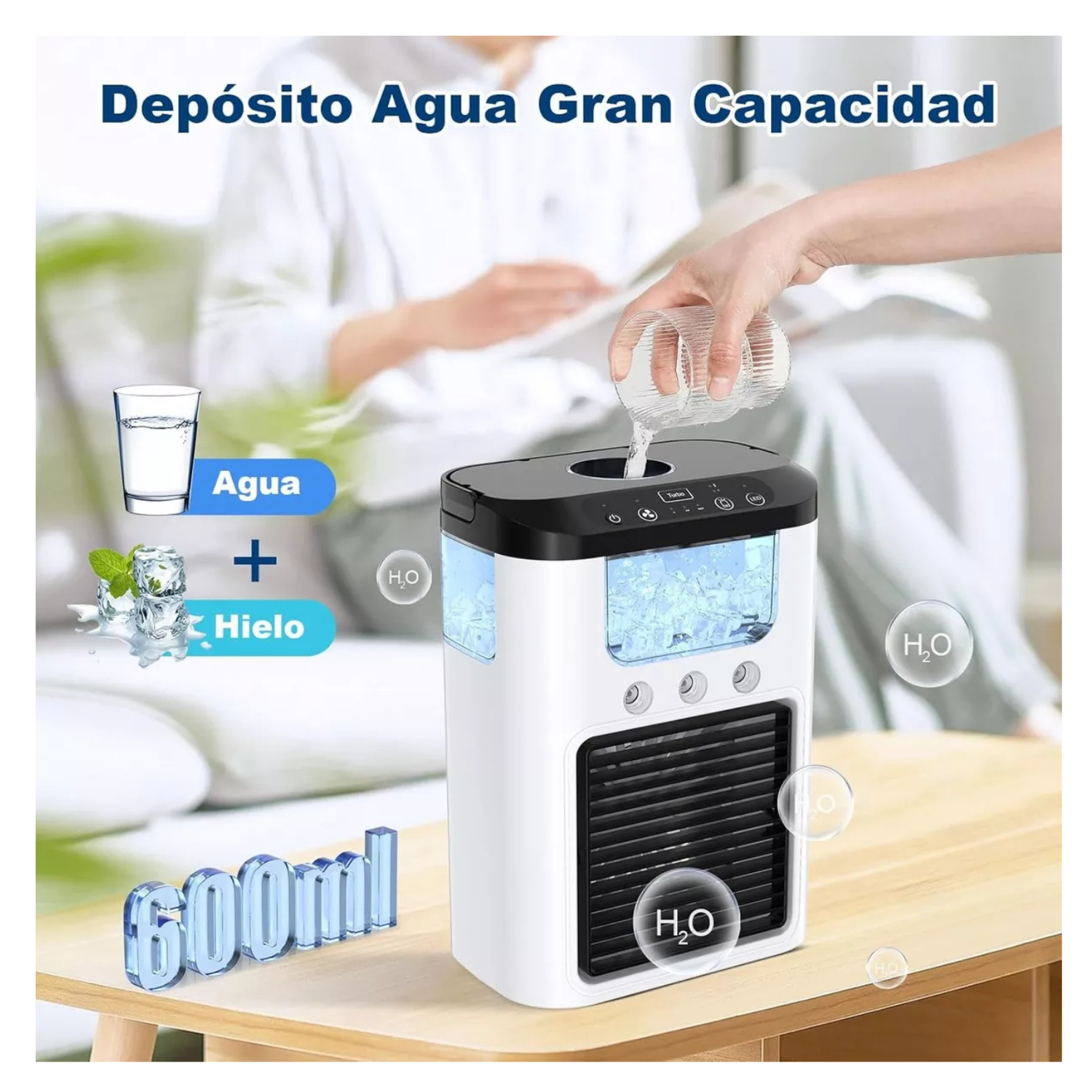  Mini Aire Acondicionado Portátil
