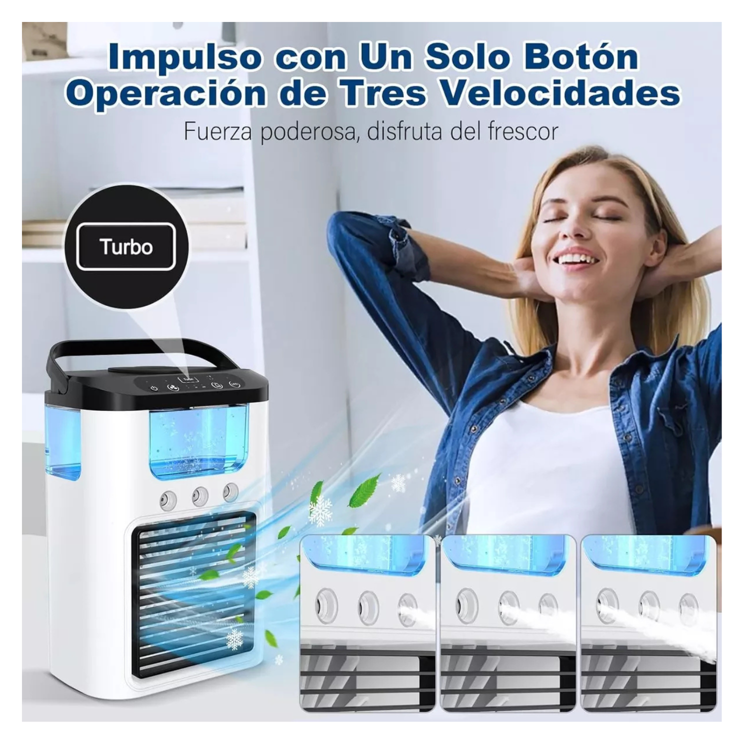  Mini Aire Acondicionado Portátil