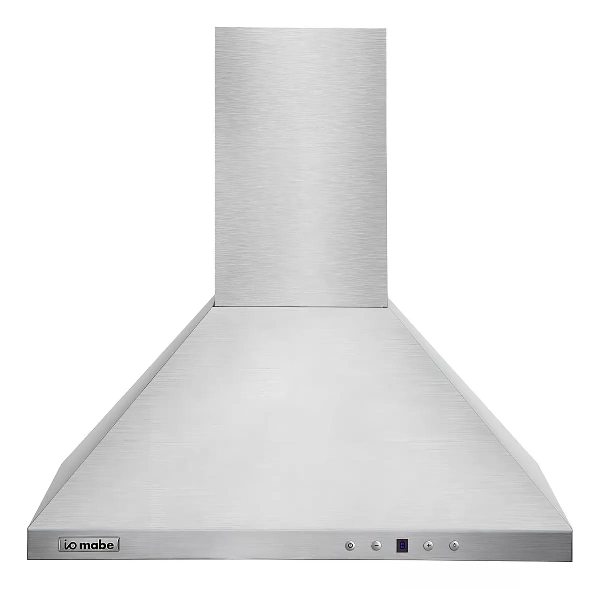 Campana Extractora De Cocina Io Mabe Io6013cp3i Ac. Inox. De Pared 59.8cm X 69.8cm Plateada 110v