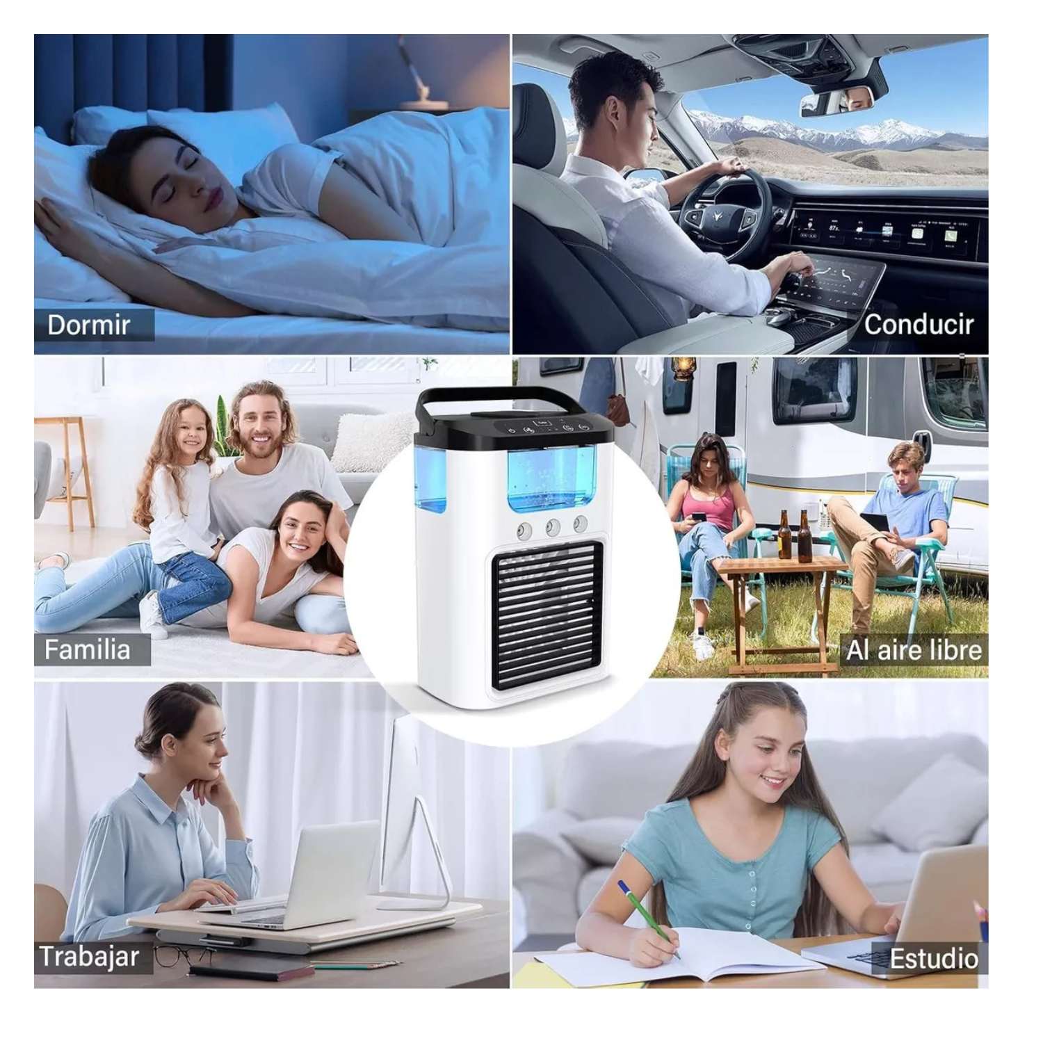  Mini Aire Acondicionado Portátil