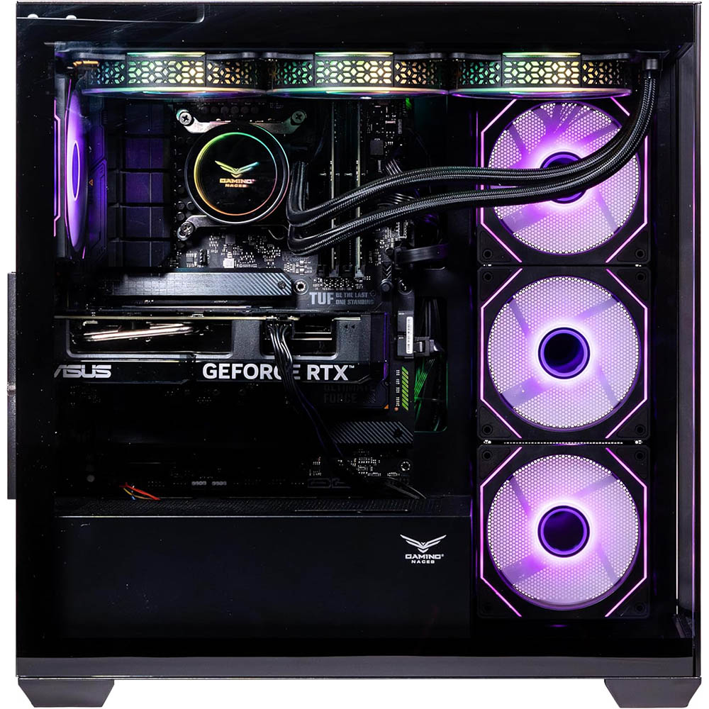 GABINETE NACEB NEBULA GAMER M-ATX ARGB 4VENT S/FUENTE CRISTAL NEGRO NA-0637N