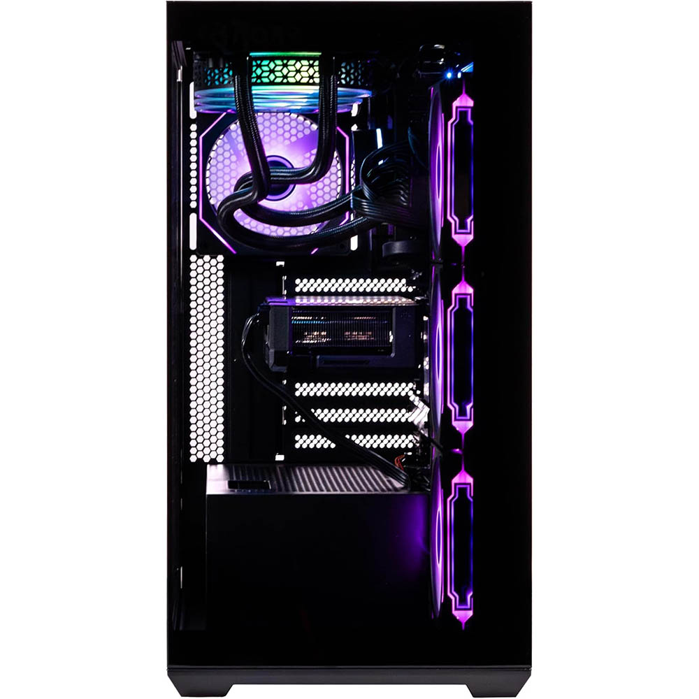 GABINETE NACEB NEBULA GAMER M-ATX ARGB 4VENT S/FUENTE CRISTAL NEGRO NA-0637N