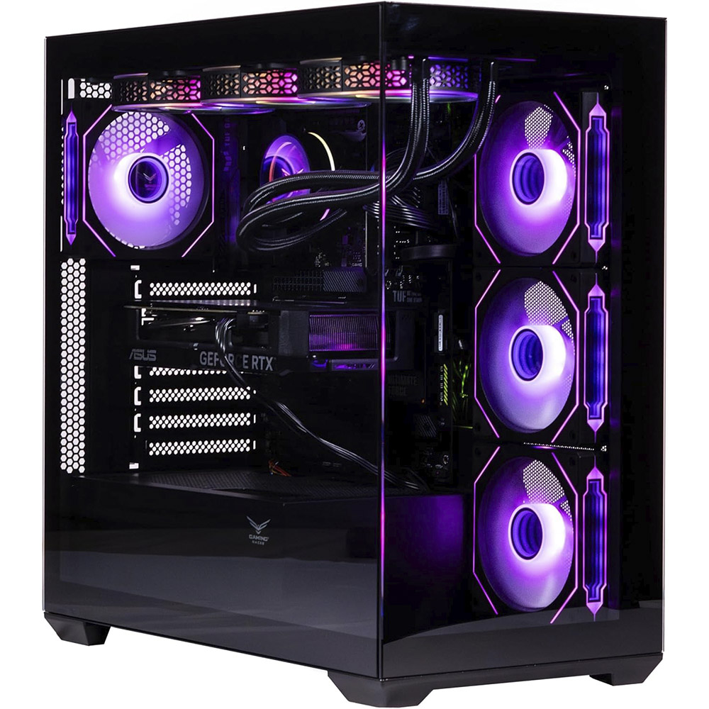GABINETE NACEB NEBULA GAMER M-ATX ARGB 4VENT S/FUENTE CRISTAL NEGRO NA-0637N