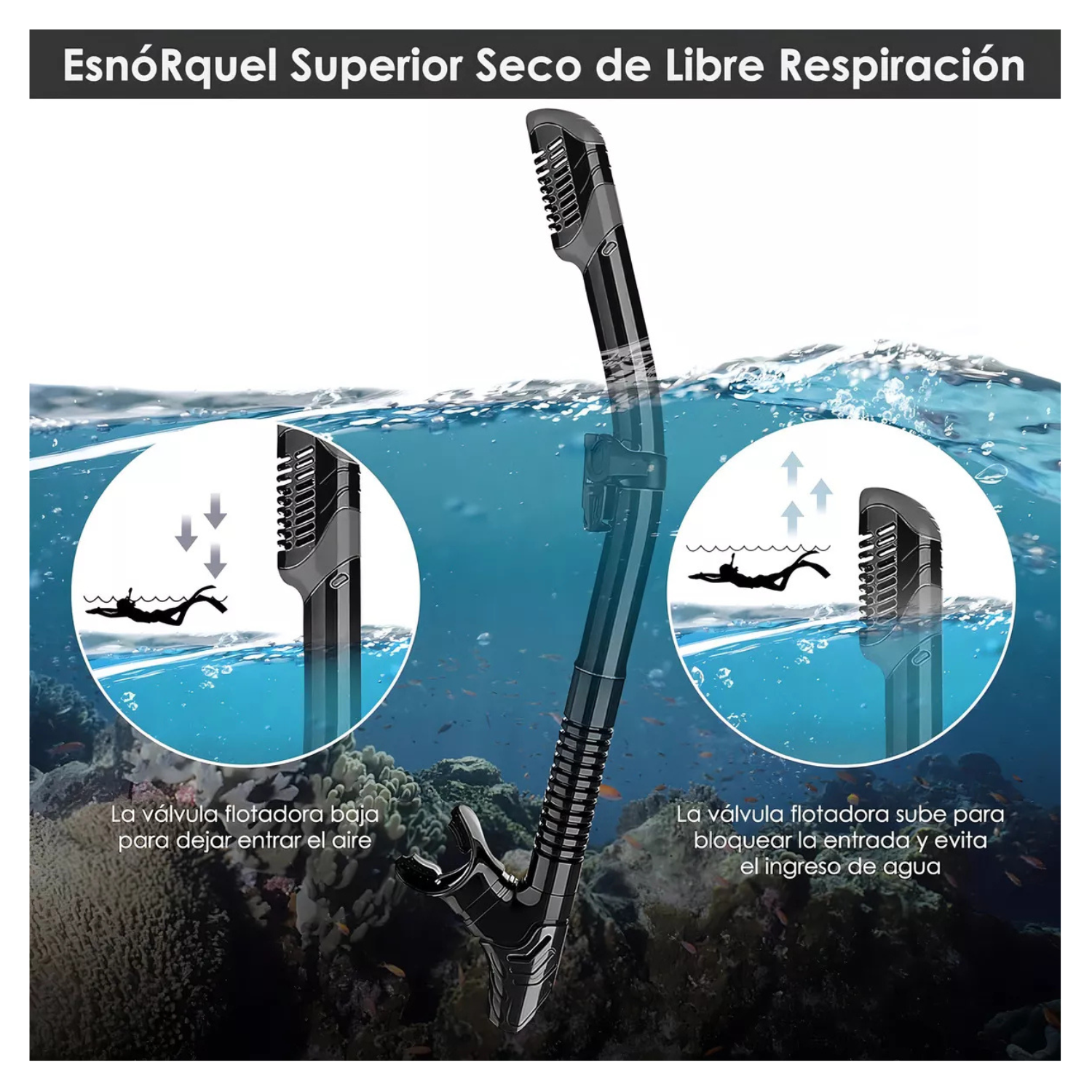 Visor Snorkel Mascara Visores Buceo Esnorquel