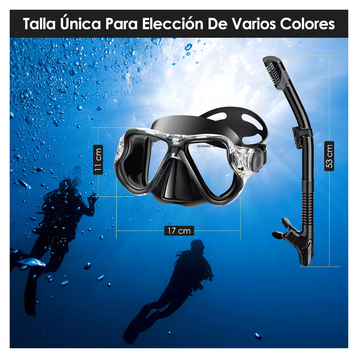 Visor Snorkel Mascara Visores Buceo Esnorquel