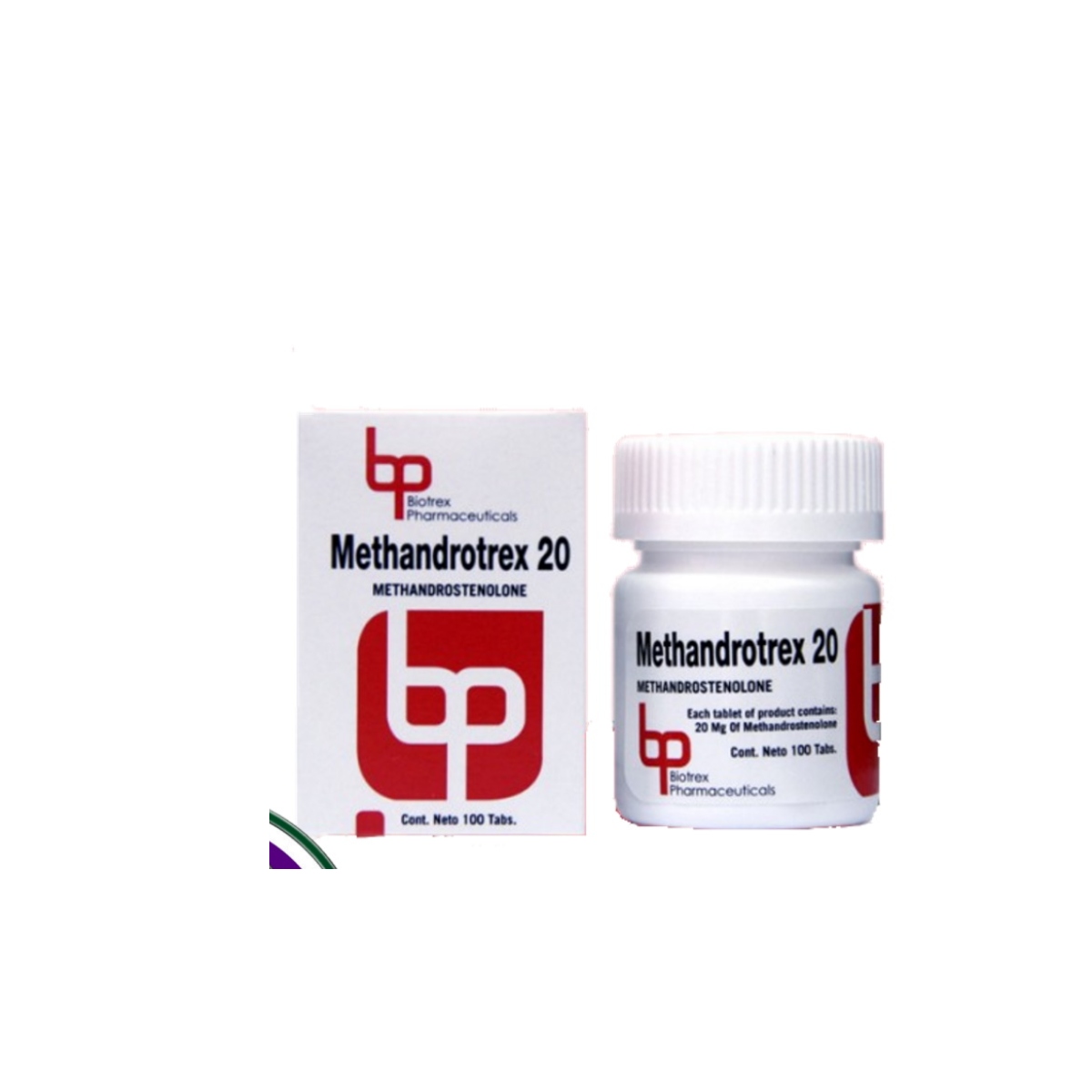 METHANDROTREX 20 - Dianabol - Oral - 20mg/tab 100 tabletas - Biotrex - Volumen explosivo y fuerza intensa desde los primeros días