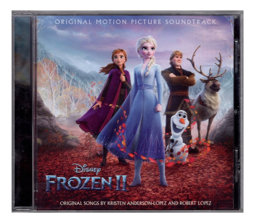 Frozen 2 Dos Disney Soundtrack En Ingles Disco Cd