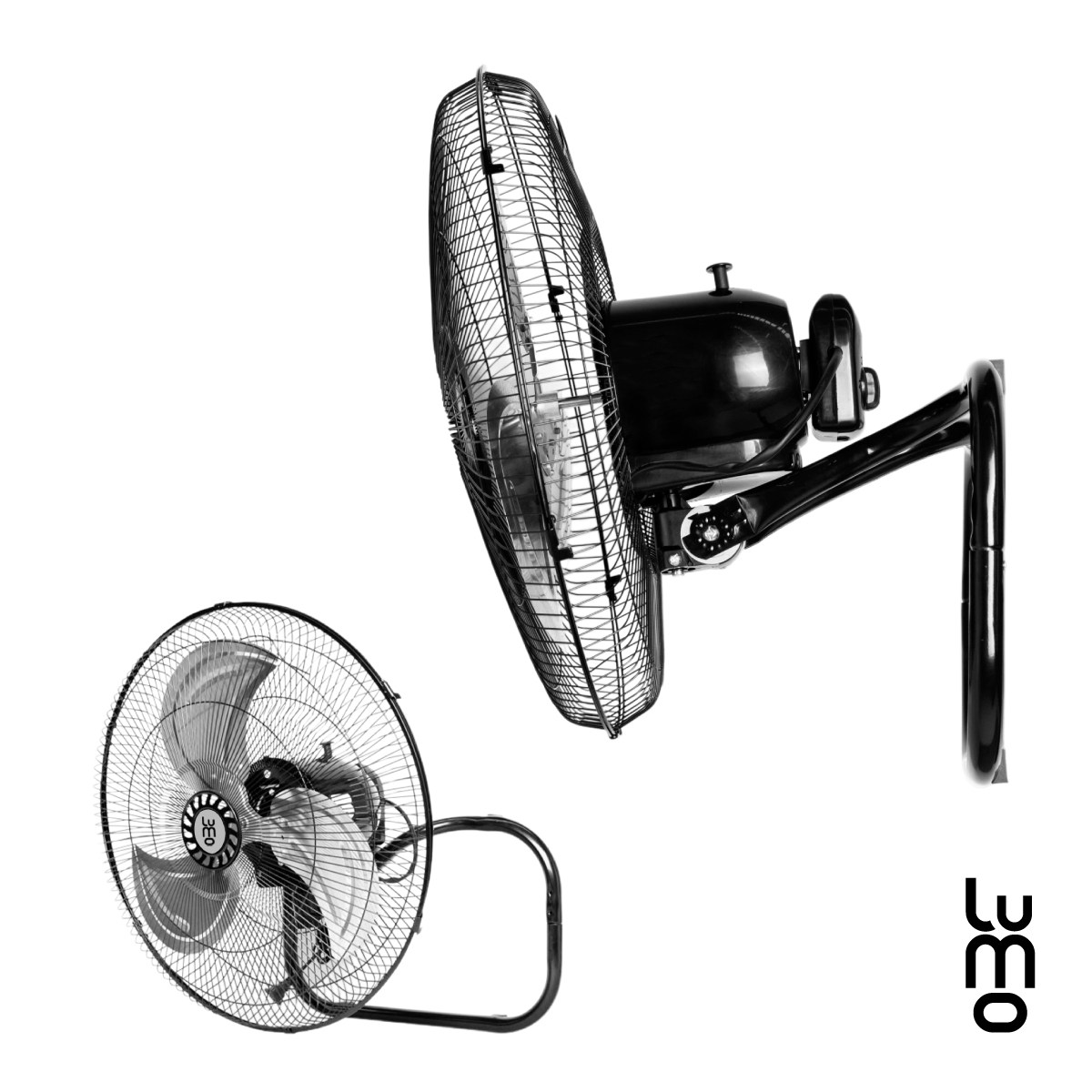 Ventilador 18 Pedestal Piso Pared 3 En 1 Aspas Metálicas