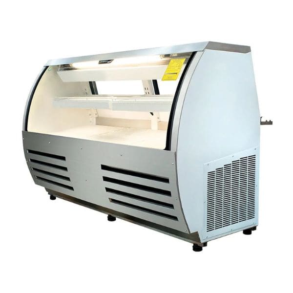 Vitrina Refrigerada Carnicera de Cristal Curvo. Criotec VCR200