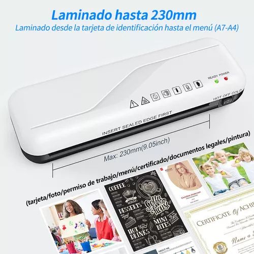 Laminadora Enmicadora Térmica Cortador De Papel 315 Micas RexQualis 127V