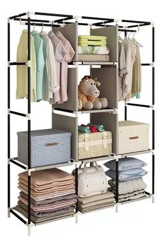 Closet Armable Ropero Rack Guardaropa Recamara Organizacion