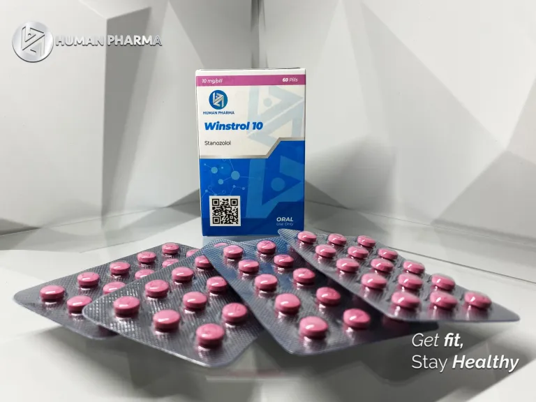 WINSTROL 10 - Stanozolol - Oral - 10mg/tab 60 tabletas - Human Pharma - Definición seca y músculo duro con estética atlética