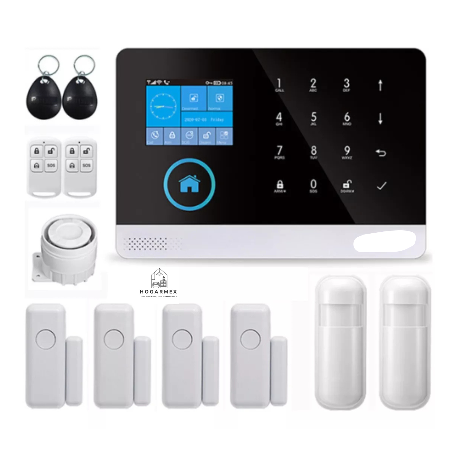 Kit Sistema De Seguridad Casa
