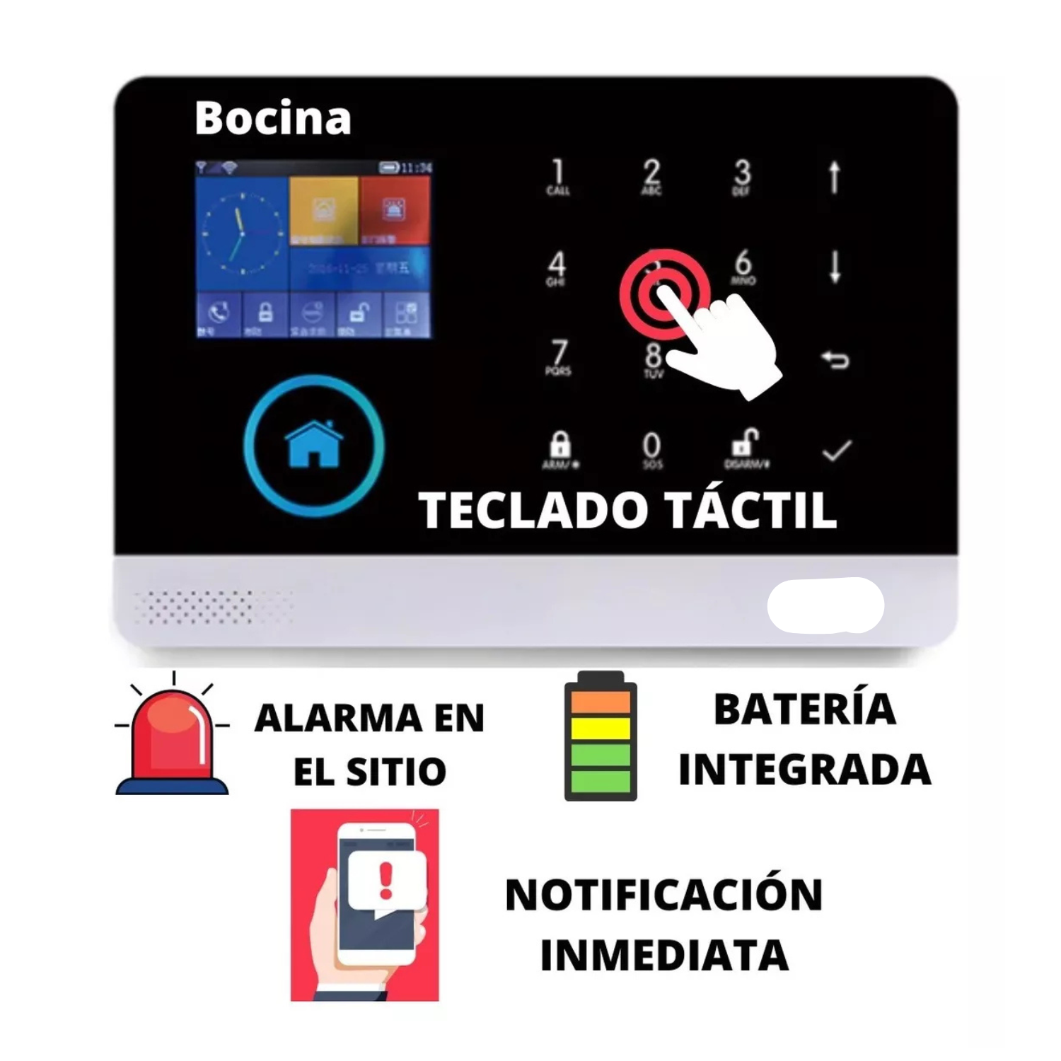 Kit Sistema De Seguridad Casa