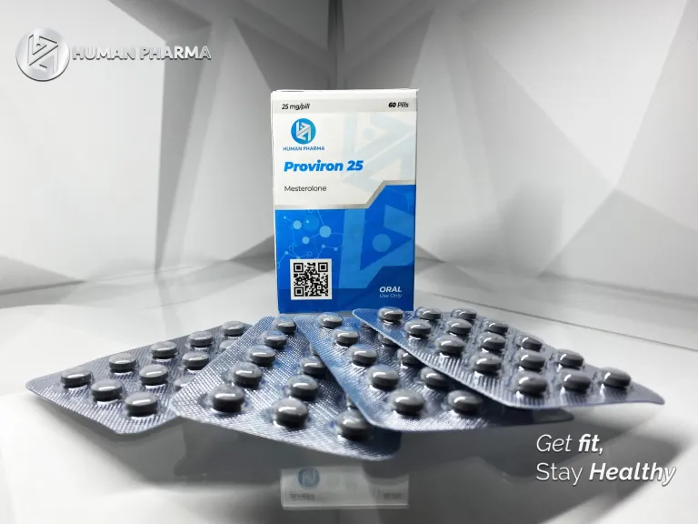 Proviron 25mg Human Pharma equilibrio hormonal óptimo