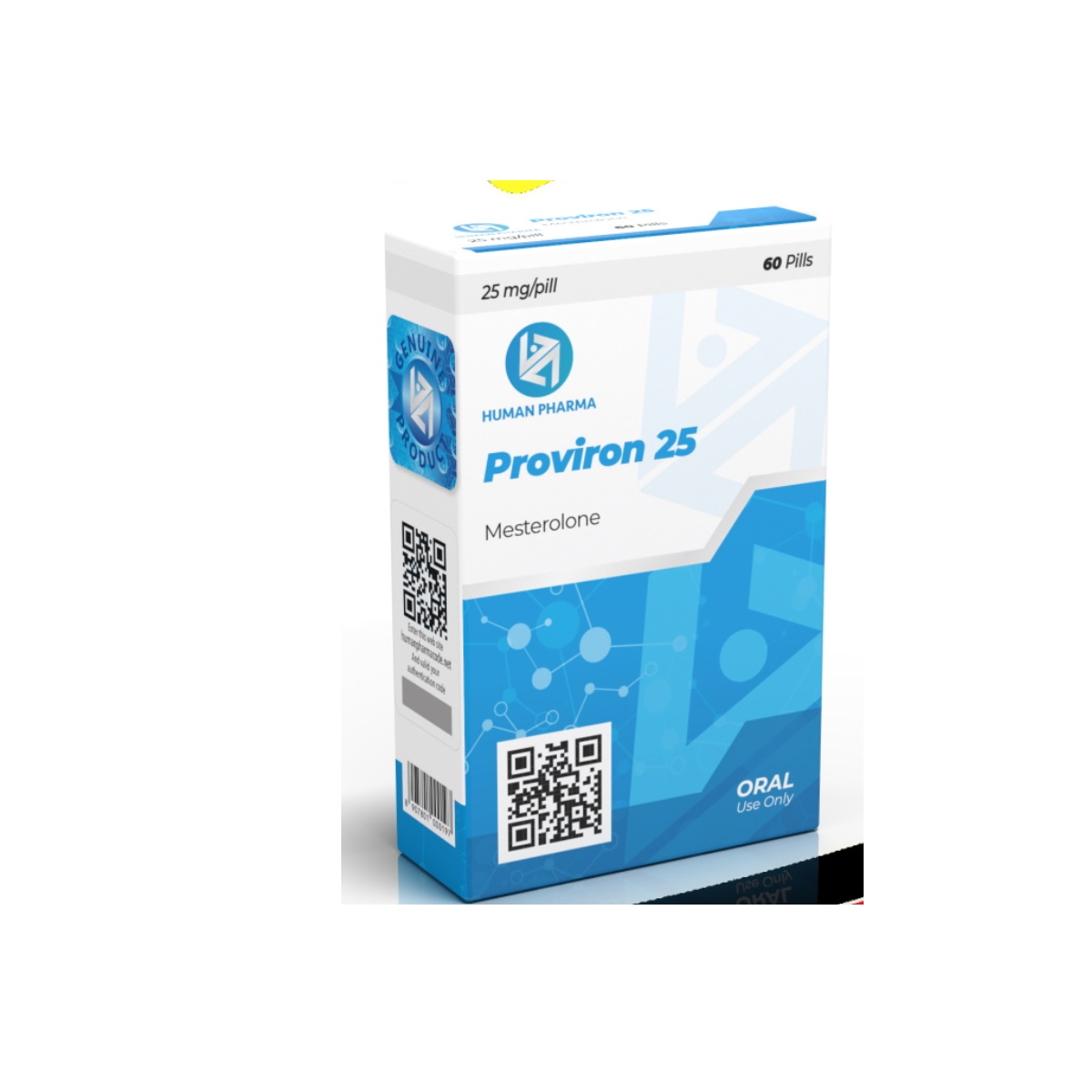 Proviron 25mg Human Pharma equilibrio hormonal óptimo