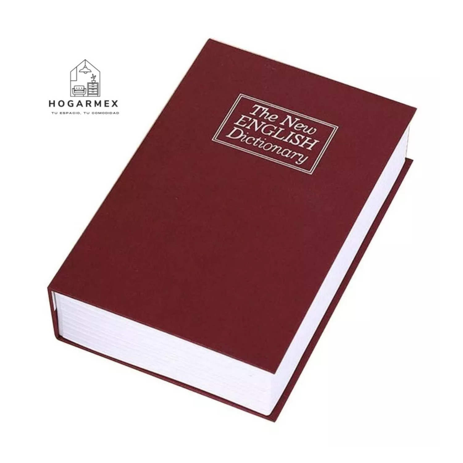 Libro De Seguridad Secreto Caja Fuerte C/llave