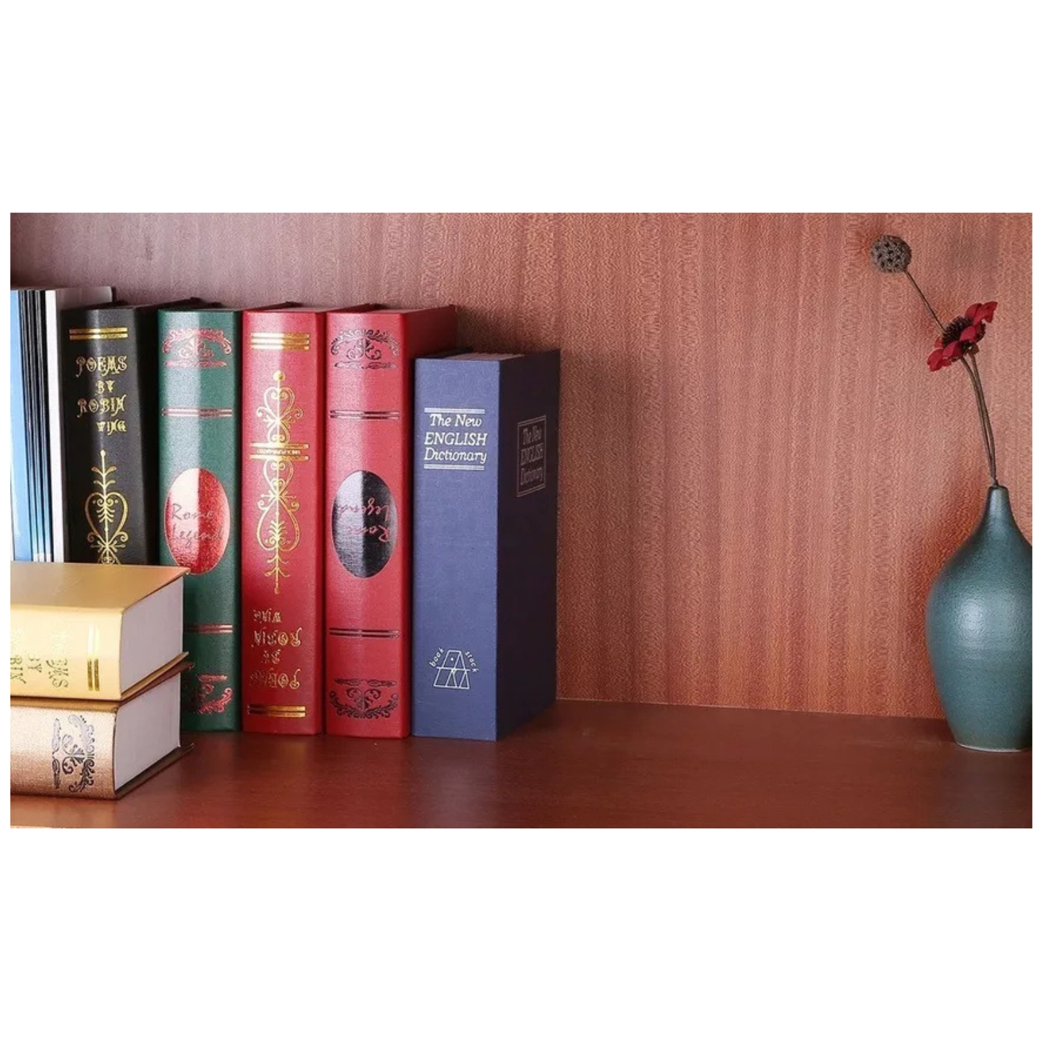 Libro De Seguridad Secreto Caja Fuerte C/llave
