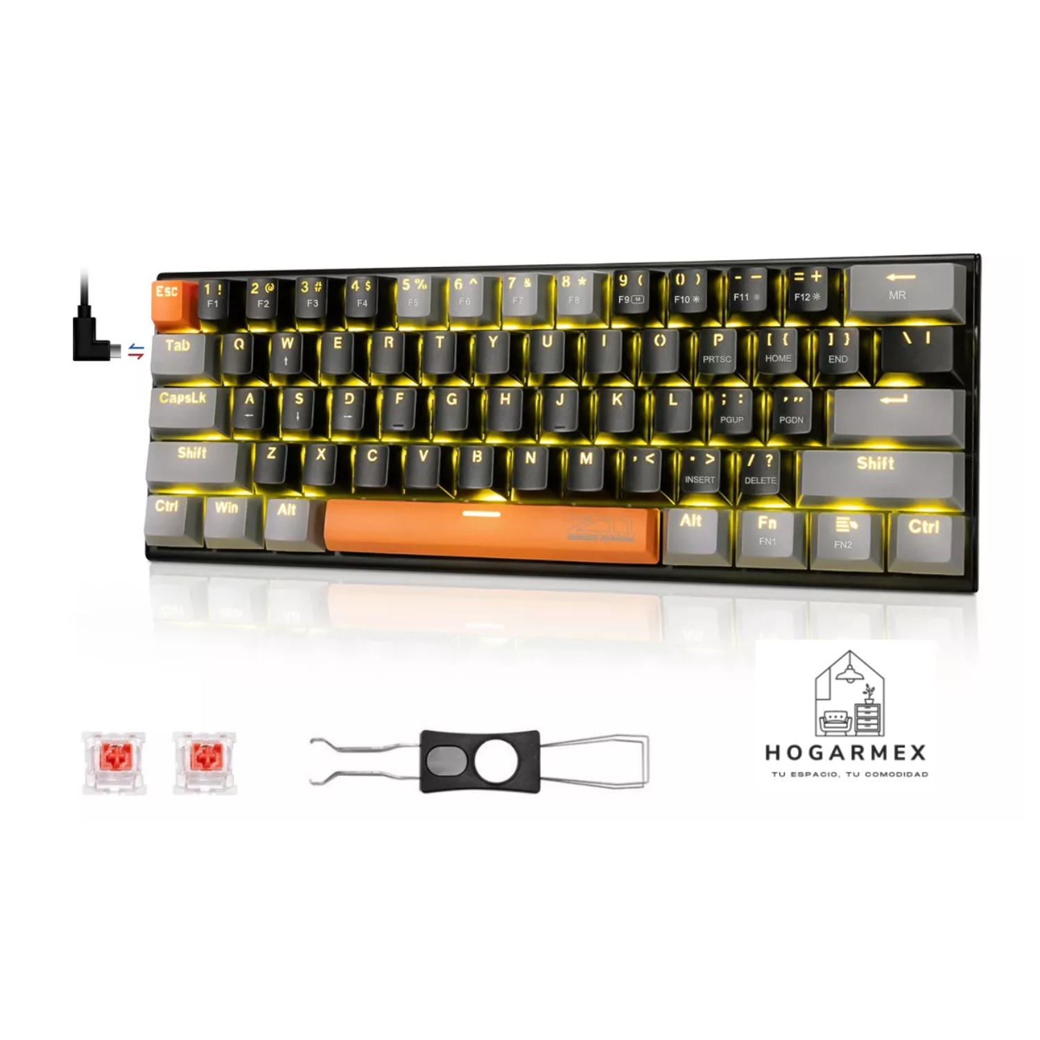  Teclado Mecánico Gamer 