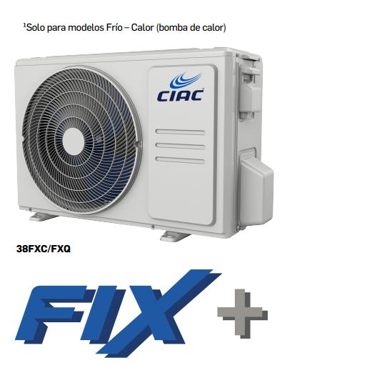 Minisplit CIAC De CARRIER De 1.5 TR Frio Y Calefaccion, 220.1.60, Fix ...