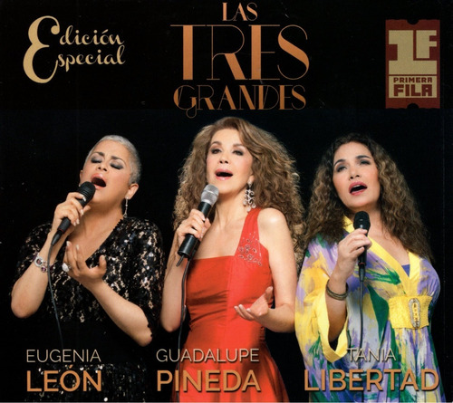 G. Pineda & E. Leon & T. Libertad - Tres Grandes 2 Cd + Dvd