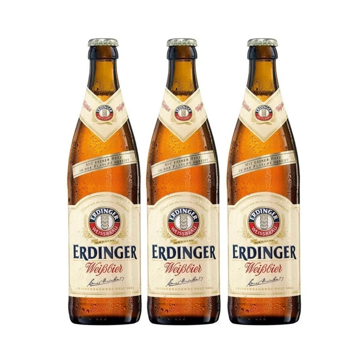 Tripack Cerveza Erdinger Weissbier 500ml C/u