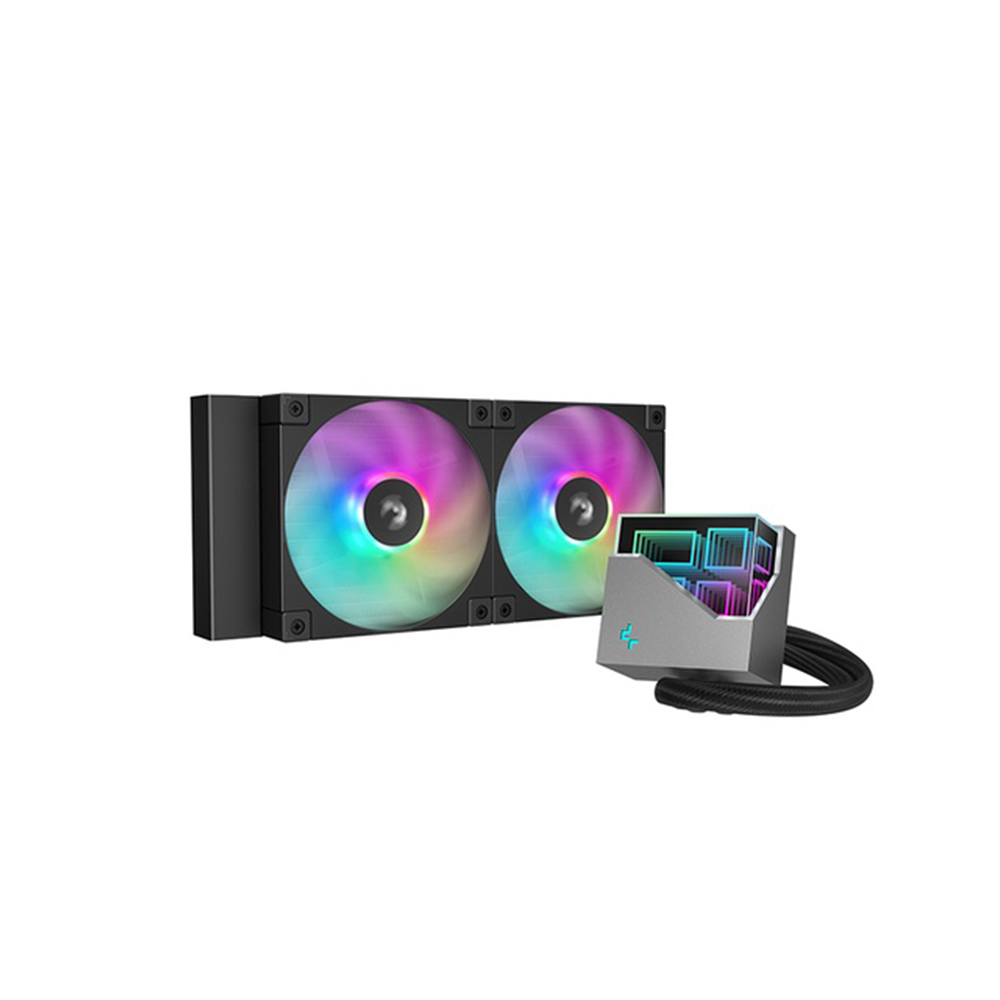 ENFRIAMIENTO DEEPCOOL LT240 NEGRO ARGB 240MM LGA1700/AM5 R-LT240-BKAMNC-G-1