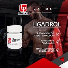 LIGANDROL - LGD-4033 - Oral - 5mg/tab 100 tabletas - Biotrex - Volumen magro con fuerza sostenida y apariencia atlética definida