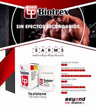 Testolone RAD-140 Biotrex 10mg volumen y fuerza total