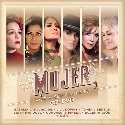 Mujer , Voz Y Sentimiento - Disco Cd + Dvd - Nuevo 