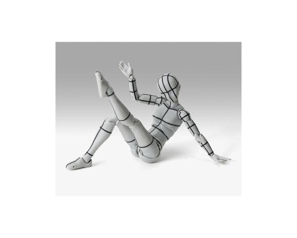 Body chan Sports Edition Wire Frame Gray Color S.H.Figuarts