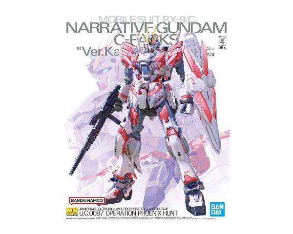 Bandai Model Kit 1/100 MG Narrative Gundam C-Packs Ver. Ka