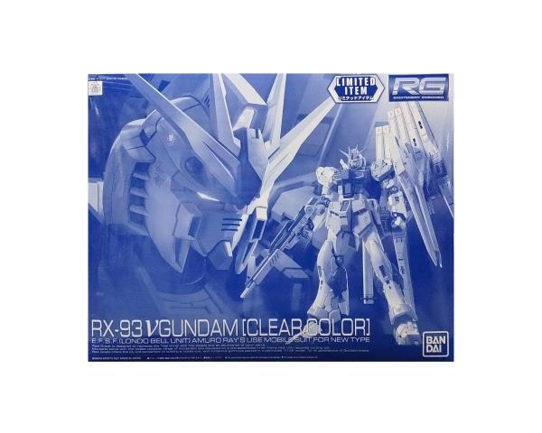 Bandai Hobby RG 1/144 Ν Gundam HWS Clear Color
