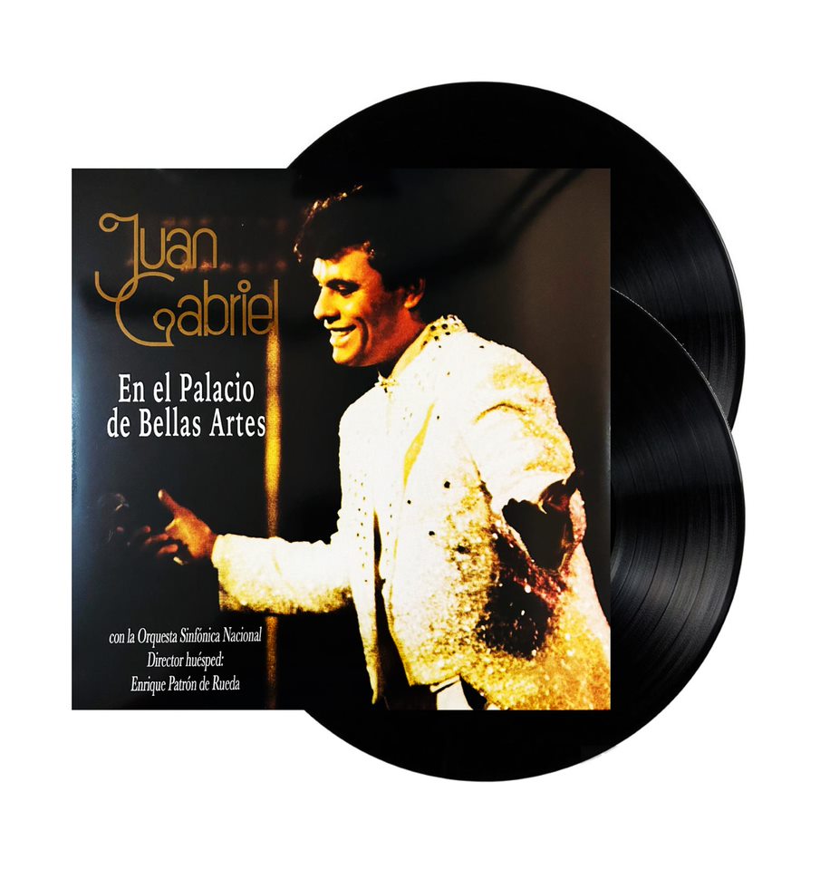 Juan Gabriel En El Palacio De Las Bellas Artes 2 Lp Vinyl.