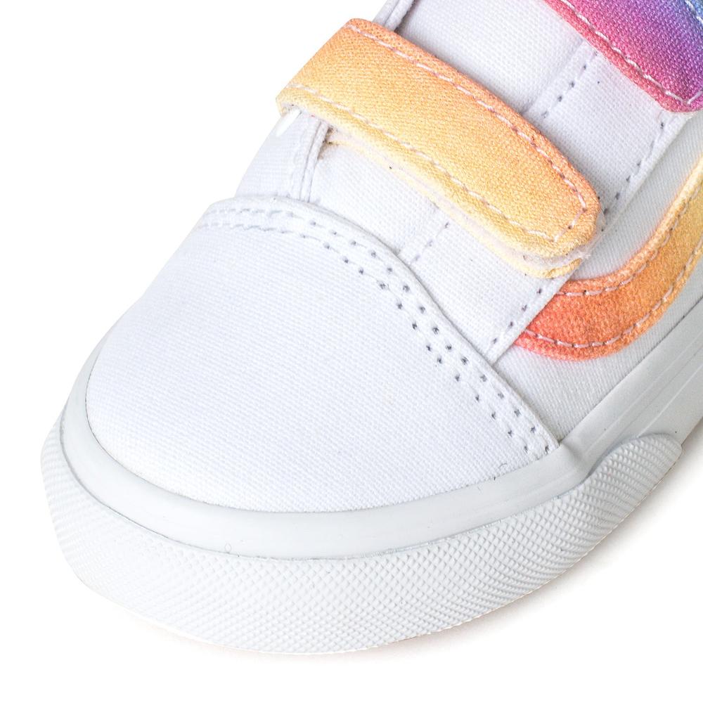 Tenis Vans Old Skool V - 09RCAHP - Blanco - Bebes