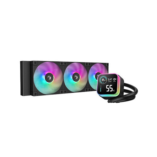 ENFRIAMIENTO DEEPCOOL LQ360 NEGRO 360MM LGA1700/AM5 R-LQ360-BKLSMW-G-1