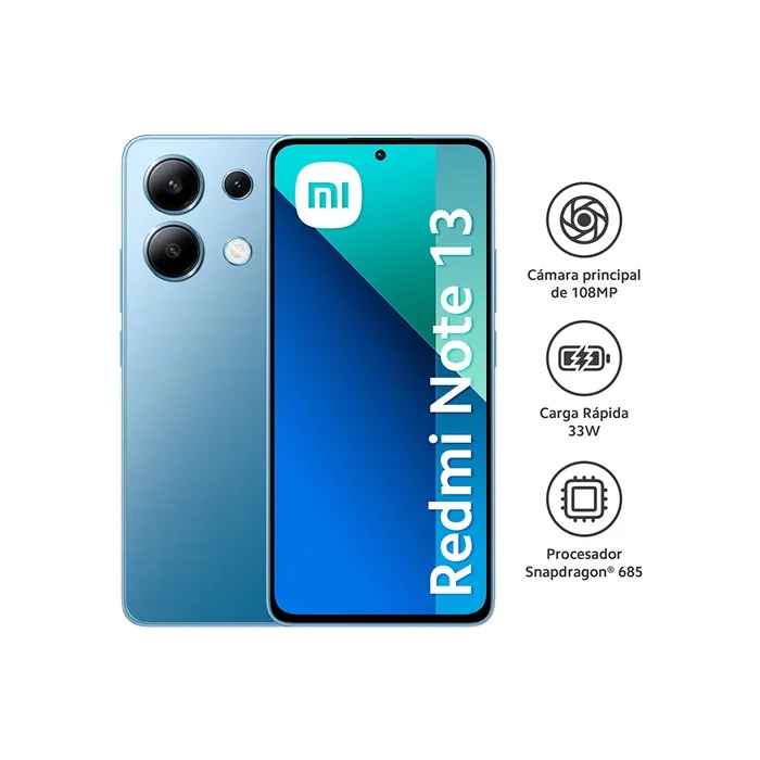 Xiaomi Note 13 256Gb 8Ram Color Azul Dos Sim Nuevo Libre