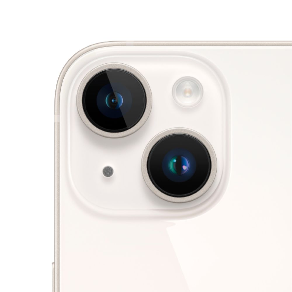 iPhone 14 Plus 128GB Blanco E-SIM Reacondicionado Grado A + Base Cargador