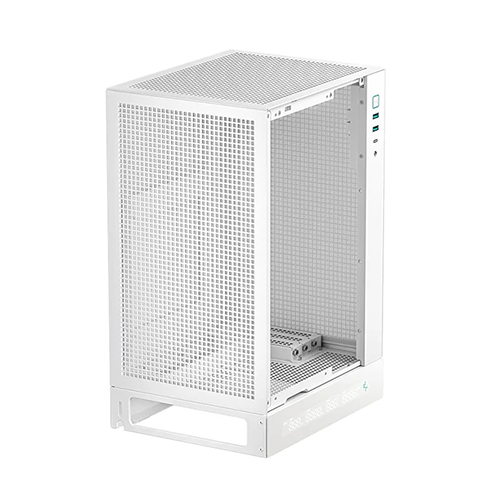GABINETE DEEPCOOL CH170 DIGITAL BLANCO ITX S/FUENTE R-CH170-WHNPI0D-G-1