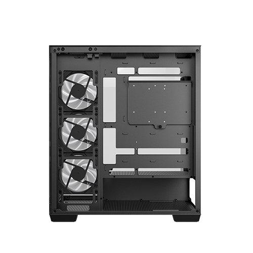 GABINETE DEEPCOOL CG580 4F NEGRO ATX S/FUENTE CRISTAL R-CG580-BKADA4-G-1