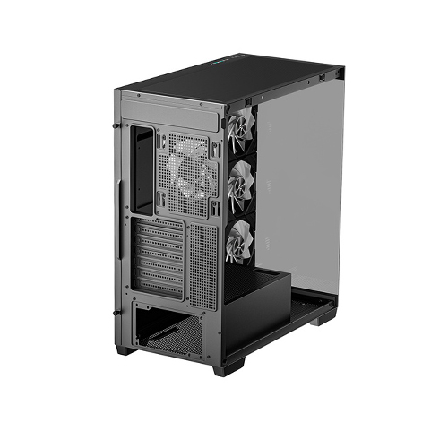 GABINETE DEEPCOOL CG580 4F NEGRO ATX S/FUENTE CRISTAL R-CG580-BKADA4-G-1
