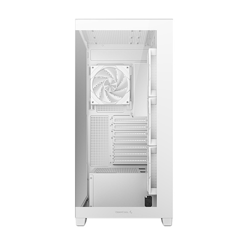 GABINETE DEEPCOOL CG580 4F BLANCO ATX S/FUENTE CRISTAL R-CG580-WHADA4-G-1