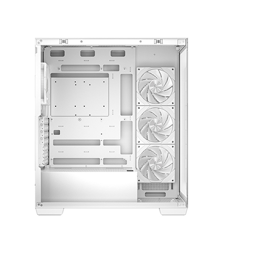 GABINETE DEEPCOOL CG580 4F BLANCO ATX S/FUENTE CRISTAL R-CG580-WHADA4-G-1