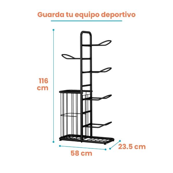 Estante Organizador Multiusos Equipo Deportivo Balones