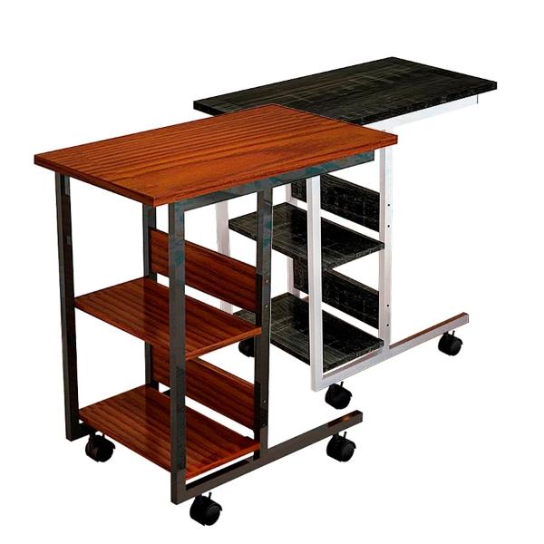 Mesa Auxiliar con Ruedas Desayunador Hospital Mesa para cama