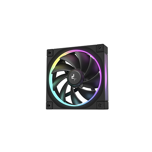 VENTILADOR DEEPCOOL FL12 NEGRO RGB 120MM R-FL12-BKAPN1-G